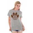thumbnail image 3 of Cute Dog Face Paw Print Puppy Lover Men's Graphic T Shirt Tees Brisco Brands S, 3 of 4