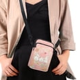 thumbnail image 4 of HELLHERO Rabbit 2 Zippers Crossbody Bag 4.33x1.97x7.09 for Unisex Polyester, 4 of 7