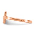 thumbnail image 3 of 14K Rose Gold Sideways Cross Ring, 3 of 3
