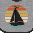 thumbnail image 4 of Inktastic Sailboat Vintage Nautical Sailing Boys or Girls Baby Bib, 4 of 4