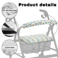 thumbnail image 5 of HELLHERO Medical Care Theme Seat and Backrest Covers for Seniors Adult Anti-Slip Cover Rollator Walker Seat Back Cover and Elderly Adults Removable, 5 of 7