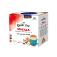 thumbnail image 2 of QuikTea Instant Masala Chai Tea Latte – 20 Count, Classic Chai latte with hearty mix of authentic chai spices, low Caffeine, No artificial colors, flavors or preservatives –Just Add Hot Water, Kosher, 2 of 8
