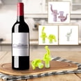 thumbnail image 2 of Juego de 2 uds de tapón de silicona para botella de vino tapón de corcho para vino y champán tapa para botella de cerveza cocina, 2 of 4