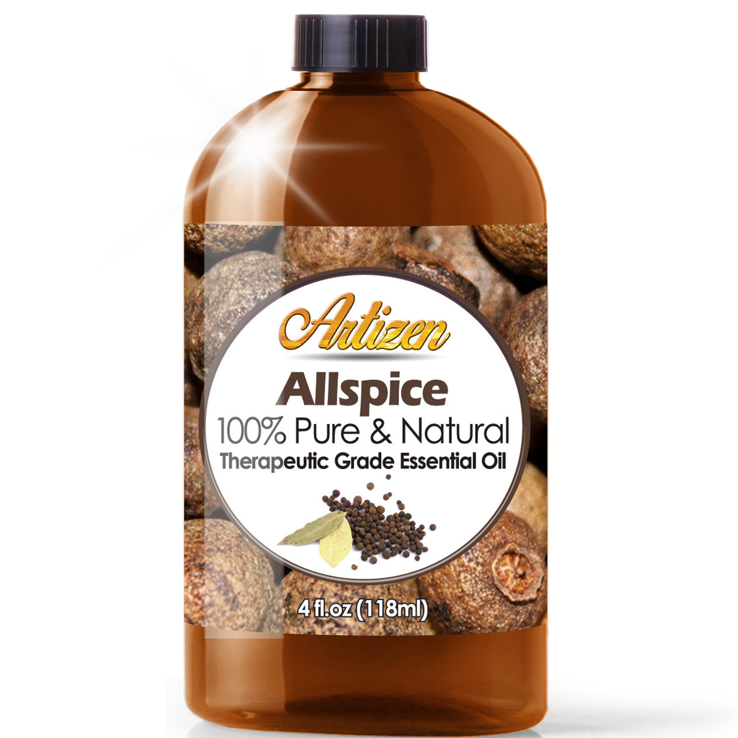 4oz Artizen Allspice Essential Oil (100 Pure & Natural UNDILUTED