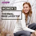 thumbnail image 6 of Rocky Women Thermal Top Shirt Base Layer for Cold Weather, Hunter Grey Medium, 6 of 6