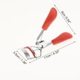 thumbnail image 2 of Unique Bargains 1 Pc Women Flat Handle Eyelash Curler for Business Travel Light Carbon Steel PS Red, 2 of 4