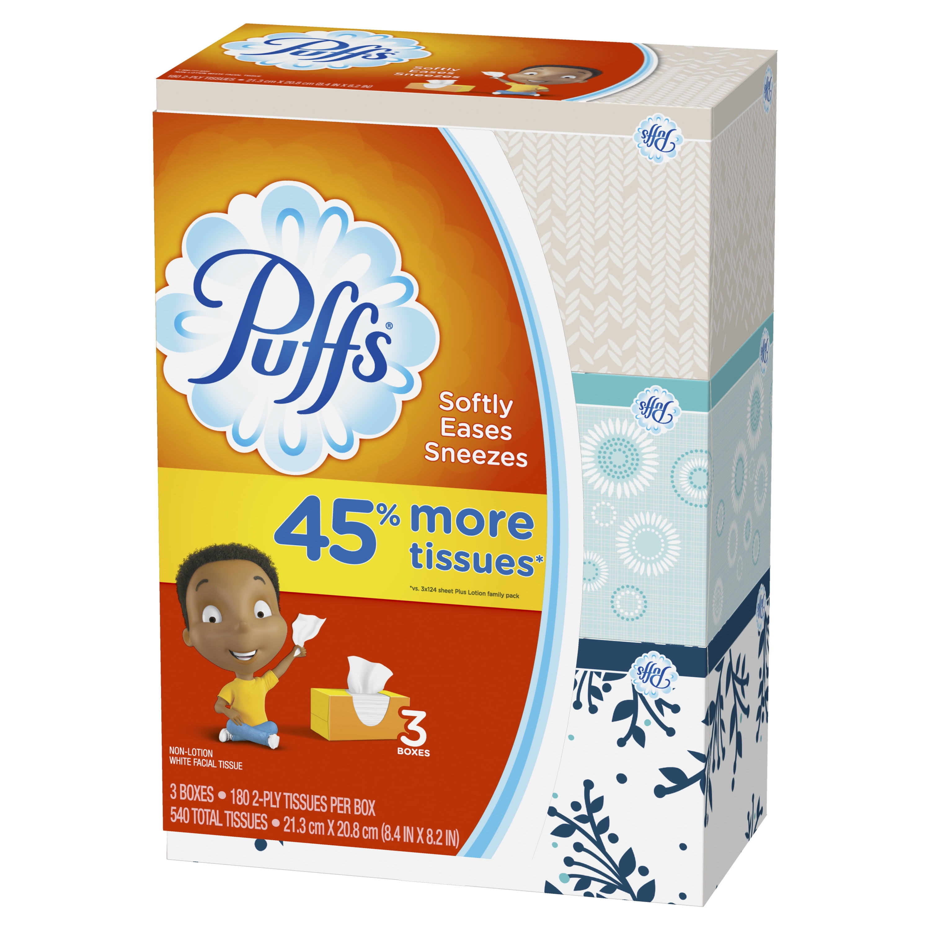 Gentle giant chubbies chubby Pop up facial tissue bottom of box color