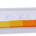 thumbnail image 3 of simhoa Gradient Rainbow Oil Based Ink Pads for DIY Rubber Stamps Card Making Orange, 3 of 8