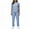 Light Blue, variant on Pocketed Nurse Scrubs Set, Short Sleeve V-Neck Top & Pants with Ample Storage, Organized Uniform for Healthcare Professionals Light Blue XL