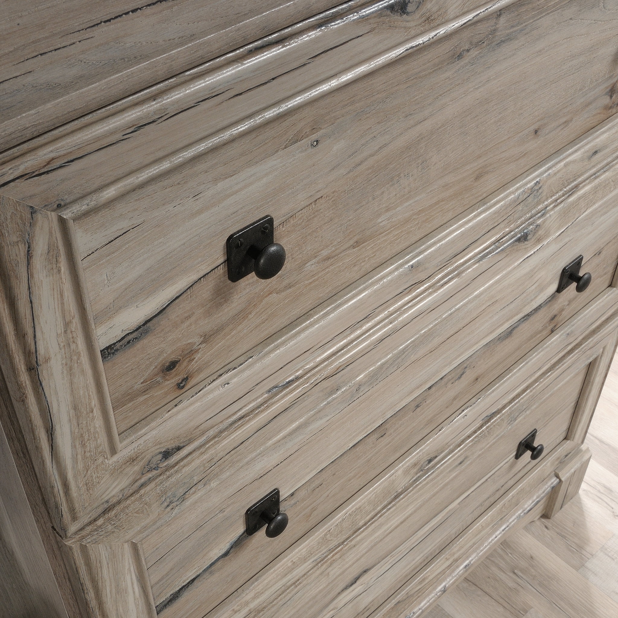 Sauder Palladia 4 Drawer Chest Split Oak Finish Walmart