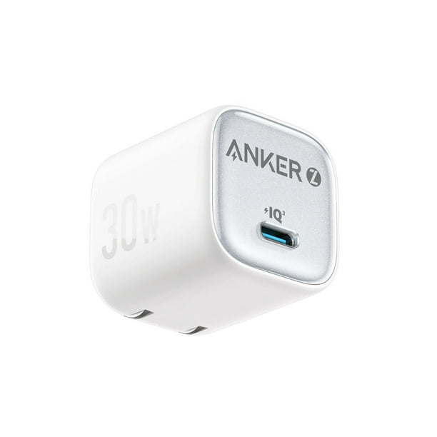 Anker 30W Hielo Cargador Rápido, Control de Temperatura Avanzado, Diseño Compacto 59% Más Pequeño, C