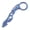 Blue, variant on Kansept EDC Tool PryMate, Plain Titanium Multifucntional Tool Designed by Sebastian Irawan,G008A1