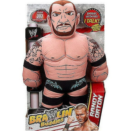 WWE Brawlin' Buddies Talking Plush, Randy Orton