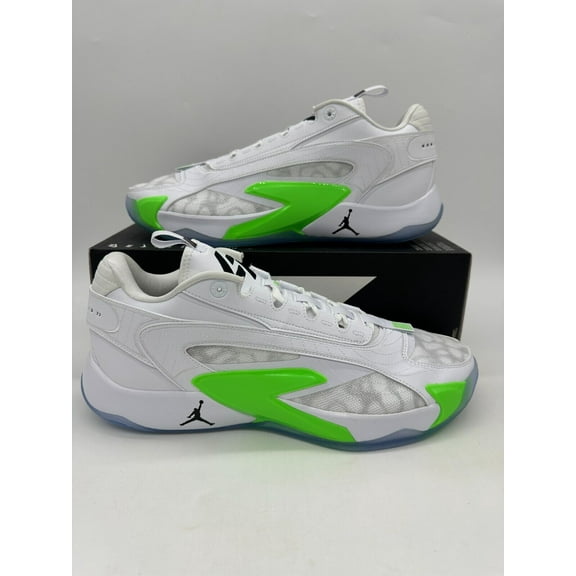 Jordan Luka 2 Men's Size 12 White Neon Iced Sole Basketball Shoes DX8733 103