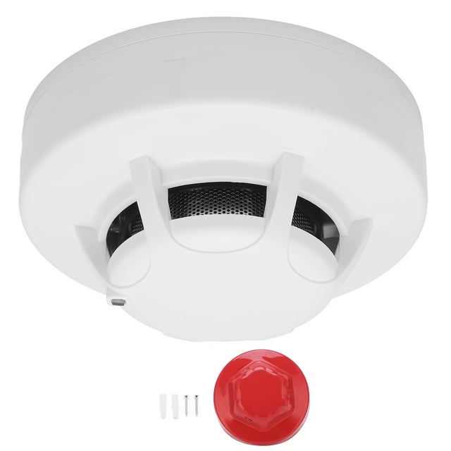 Detector de humo inalámbrico, alarma de humo inalámbrica fotoeléctrica alarma de humo fotoeléctrica alarma de seguridad Ultra sensible Jadeshay A
