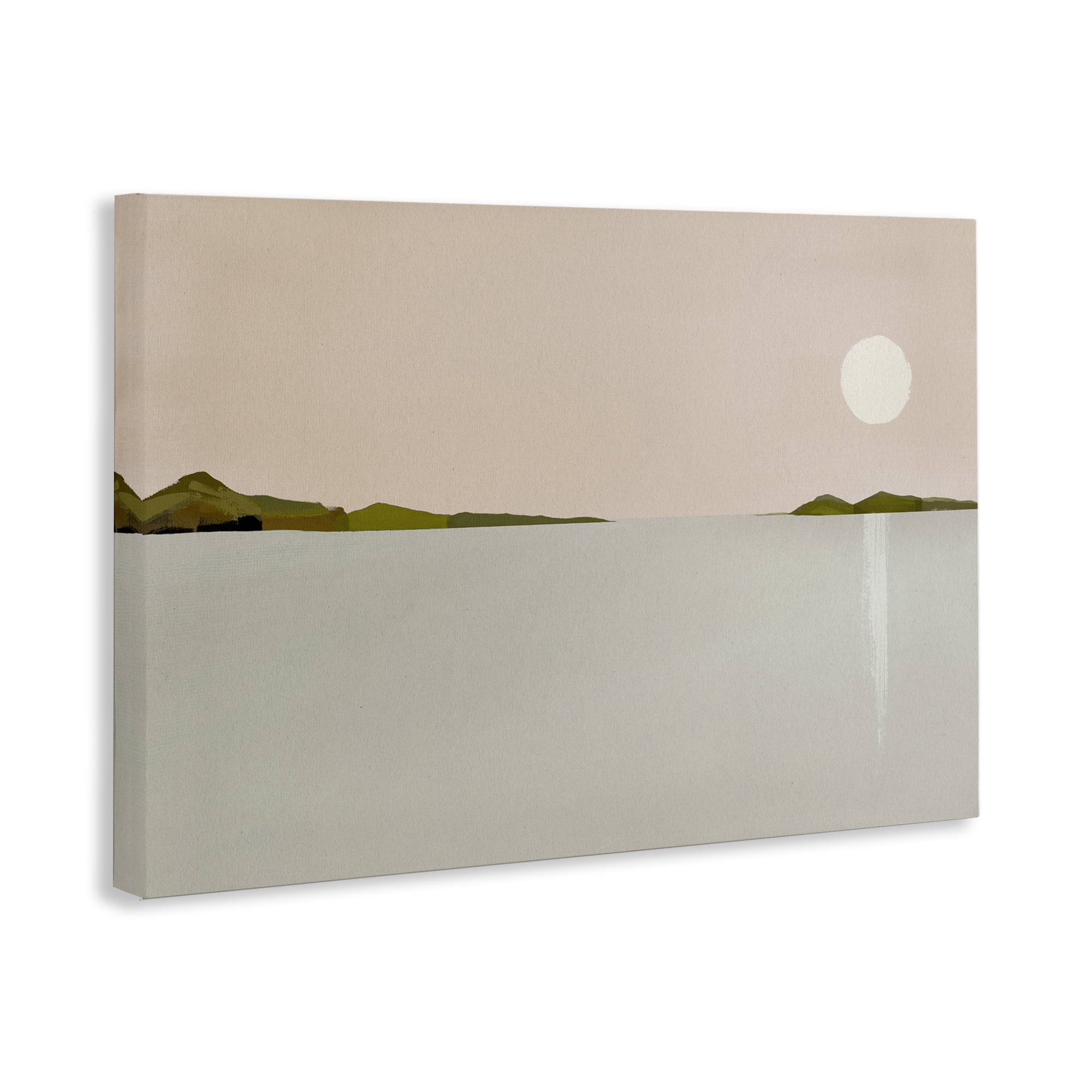 Stupell Industries Morning Has Spoken Landscape Painting Gallery Wrapped Canvas Art Print Wall Art, 30 x 20