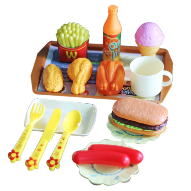 fast food toy set