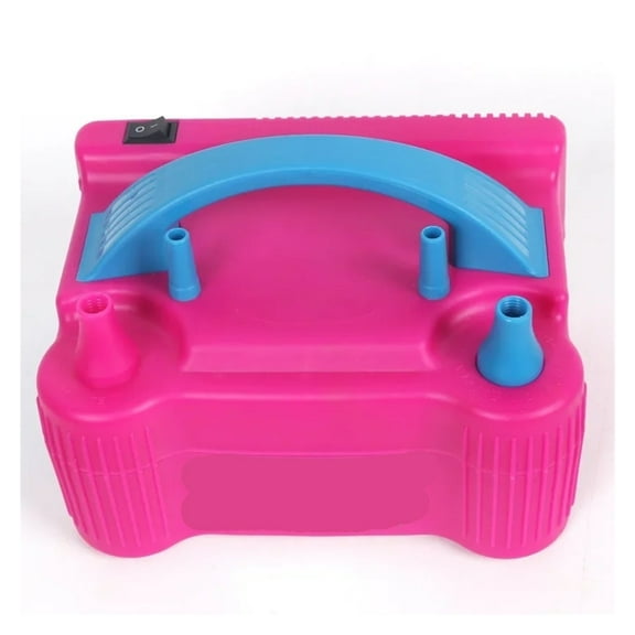 1PC High Pressure Double Hole Electric Balloon Air Pump Portable Birthday Balloon Pump