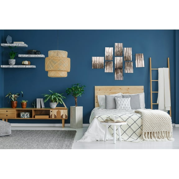 August Metal Wall Art