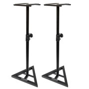 Pioneer DJ DM-50D-BT-W 5 White Bluetooth Desktop Monitor System with Monitor Stands Package