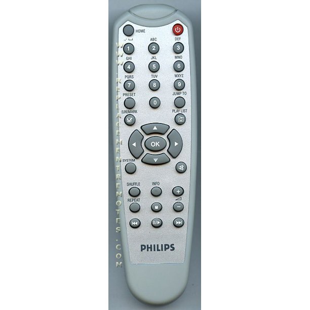 PHILIPS 5806012601 (p/n 312237700581) Home Theater System Remote Control (refurbished