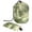 Multicolor 2, variant on PhooArto Drawstring Cosmetic Bag, Barrel Shaped Portable Travel Makeup Bags, Coloful Owl with Glasses Large Capacity Waterproof Multifunctional Bucket Toiletry Bag