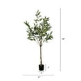 thumbnail image 4 of 5FT Artificial Eucalyptus Tree, Realistic Fake Potted Plant for Indoor Home & Office Decor, 1pc, 4 of 5