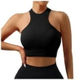 thumbnail image 1 of Sujetador con hebilla lateral delantera y bordes de encaje para mujer - Sin aros, sin costuras, para yoga y dormir, talla pequeña, informal y sexy, 1 of 7