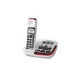 thumbnail image 2 of Panasonic KX-TGM470W Téléphone Sans Fil Amplifié avec Répondeur Numérique (40 dB), 2 of 2
