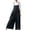 Black, variant on SRZYMJ Women's Plus Size Denim Jumpsuit with Adjustable Straits and Comfortable Fit for Casual Outings and Special Events