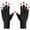 Black,1Pcs, variant on 2 Pairs UV Gloves for Nail Lamp, UV Fingerless Protection Glove for Manicures Protect Hands from Nail Lamp,Black