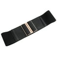 thumbnail image 2 of Beltox Fine Womens 3" Wide Belt Elastic Stretch Cinch Waistband Lady Cummerband, 2 of 8