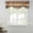 brown, variant on Farmhouse Beige Brown Tie Up Valance Curtains for Windows, Kitchen Curtains Window Treatments, Vintage Wooden Striped Short Window Shades Valances for Bedroom Bathroom Cafe 54"x18"