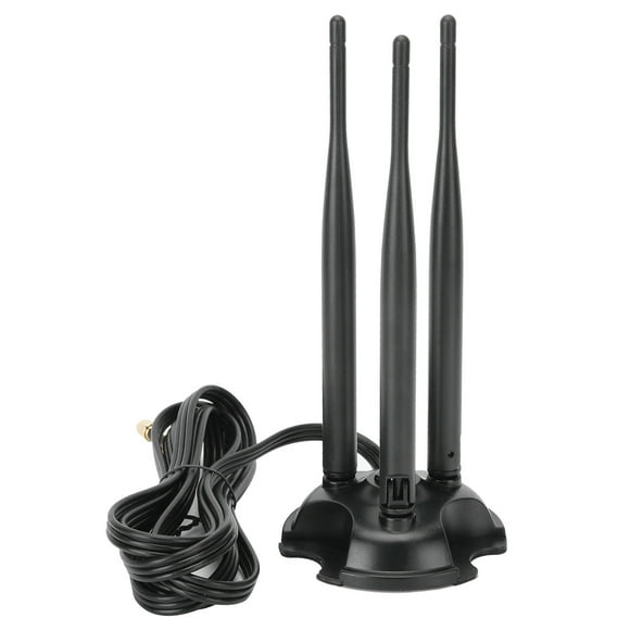 RP?SMA Antenna Dual Band Wifi Wireless Router Network Extension Wire 2.4G/5.8G 6dB