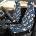 thumbnail image 2 of Pofeuu Space Puppy Print Automotive Car Seat Covers Flat Cloth Full Set Seat Covers,Car Seat Covers front seats for Cars Trucks and SUVs(Two packs), 2 of 7