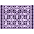 thumbnail image 1 of Ahgly Company Indoor Rectangle Patterned Purple Jam Purple Area Rugs, 8' x 10', 1 of 6