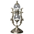 thumbnail image 5 of Elegant European Hourglass Ornament 15/30 Minutes Sand Timer for Desk or Shelf Display Vintage Glass Sand Clock Stand, 5 of 8