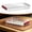 Red, variant on 1 Pack Document Storage Clear Plastic Storage Boxes with Lids Stackable Storage Bins Paper Storage Box Containers for Organizing A4 File Paper, Document, Photo, Scrapbook(White)