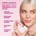 thumbnail image 5 of Revlon Super Lustrous Glimmer Nourishing Lip Oil, 004 Gone Rose, 0.13 fl oz, 5 of 12