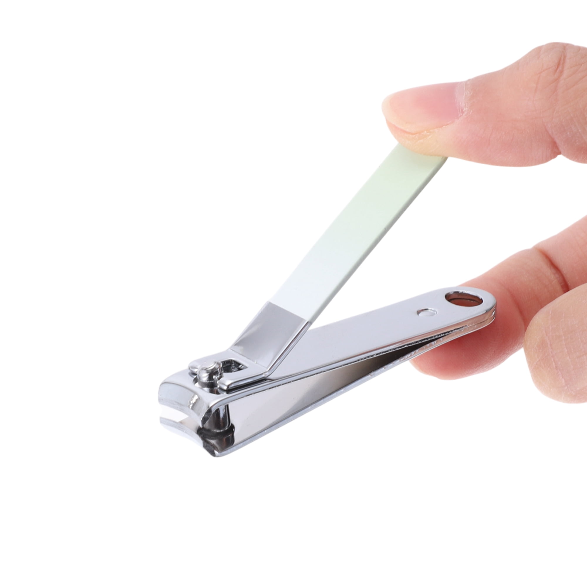 Unique Bargains 7pcs Fashion Nail Clipper Kit 2.24"x 0.47"x 0.59" Gradient Green