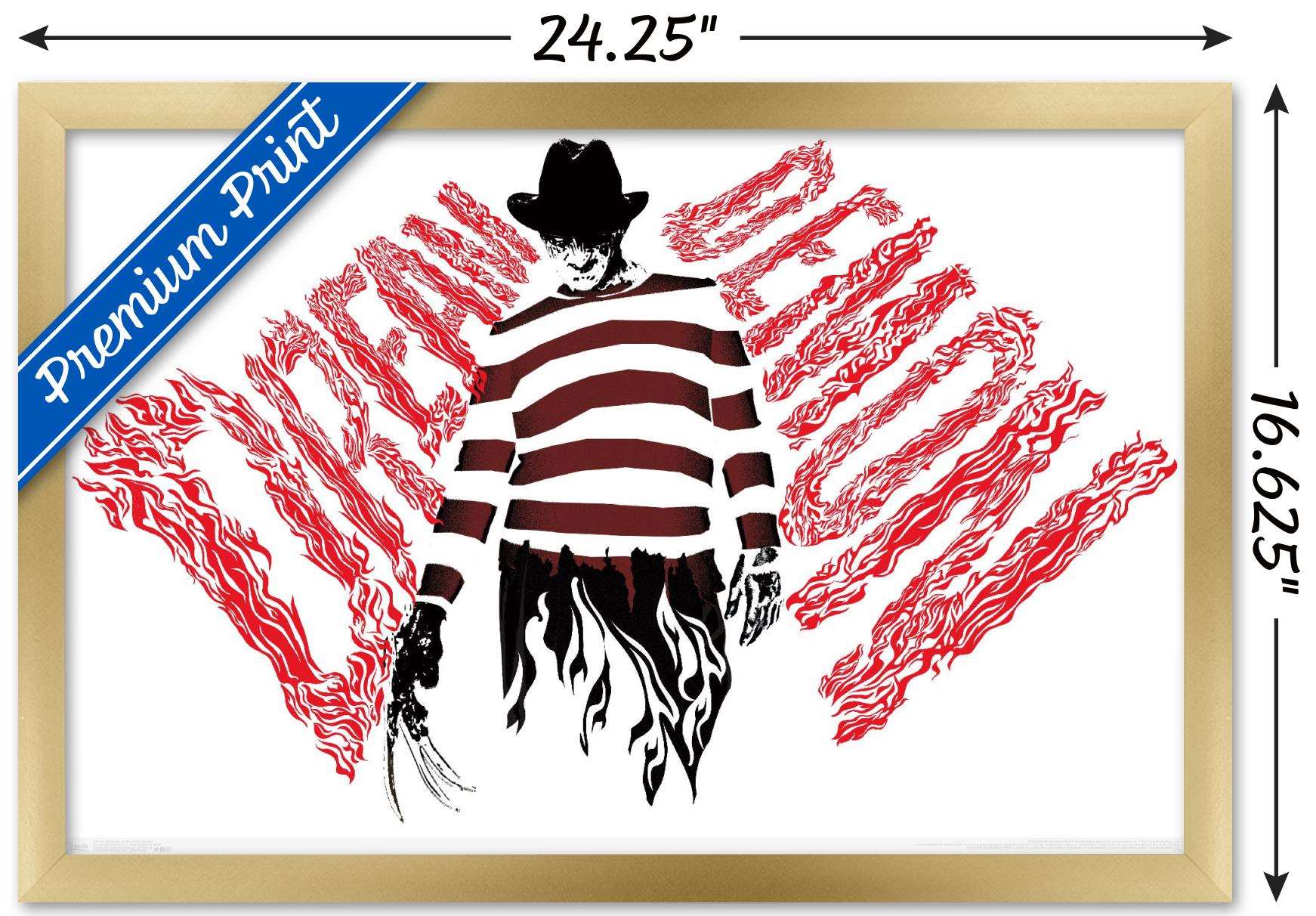 A Nightmare on Elm Street - Dream Wall Poster, 14.725" x 22.375", Framed