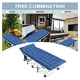 thumbnail image 6 of SONGMY Cot, Camping Cot with Thick Pad,Cots for Sleeping,Camping Bed Folding Cot 450LBS(Max Load) Comfortable Double Layer Heavy Duty with Carry Bag for Office/Home Nap,Outdoor Travel, 6 of 7