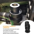thumbnail image 4 of Scienceny Termostato de coche Durabilidad negra Cobre Sólido Montaje de vehículo Reemplazo de pieza de repuesto de coche resistente para E46 E53 E83 E85 Vehículos, repuestos y accesorios Mis Scienceny VI014410-00B, 4 of 6