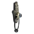 thumbnail image 2 of Sacred Symbols Hand of God Hamsa Palm Glass Evil Eye Decorative Door Knocker, 2 of 9