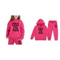 thumbnail image 4 of KidS Girls Jesus Hoodies Long Sleeve Warm Graphic Hoodies Girls Oversize Pullover Jogging Pants 2 Piece Fall Clothes 3-4 Years Old Girl Clothes Cute&nbsp;Boys Girls&nbsp;Clothing, 4 of 5