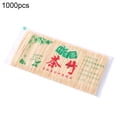 thumbnail image 2 of Lubelski 1000Pcs/Set Practical Dual-side Use Toothpick Eco-friendly Labor-saving Bamboo Dinner Toothpick for Home, 2 of 9