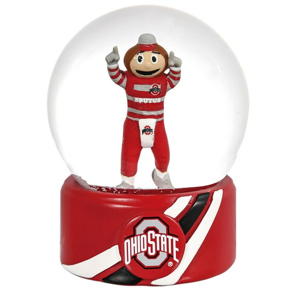 Ohio State Buckeyes 100mm Mascot Glass Water Globe