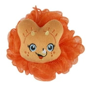 U Style Critter Bath Sponge and Shower Loofah, Orange Dino
