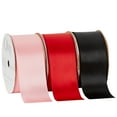 thumbnail image 5 of Offray Ribbon, Light Pink 1 1/2 inch Double Face Satin Polyester Ribbon, 12 feet, 5 of 6