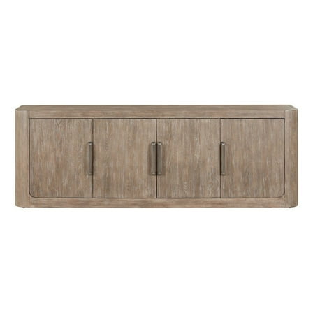 Liberty Furniture South Bend 82 Inch TV Stand Entertainment Center - Burnished Clay